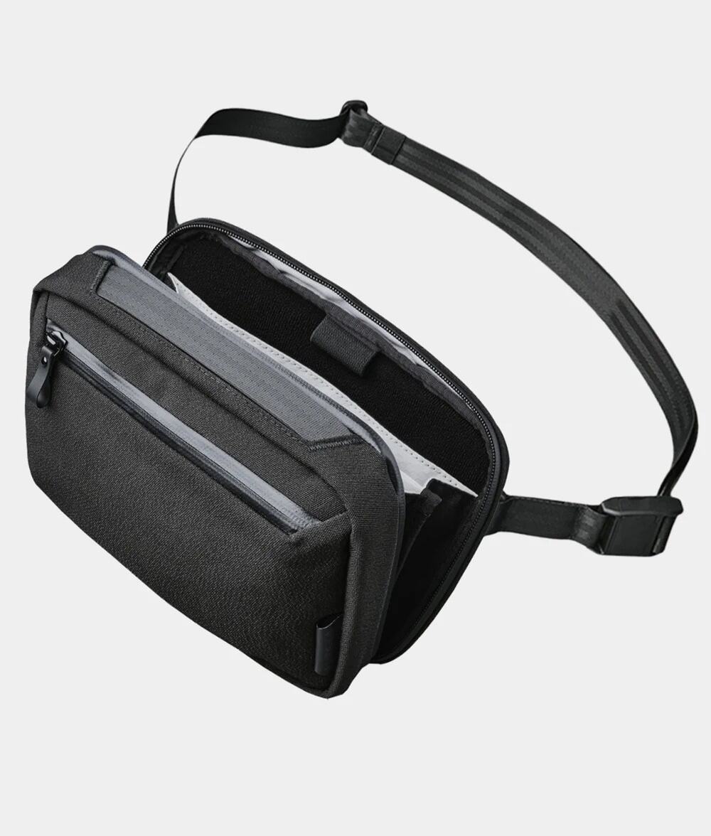 NWT Alpaka Elements Tech Travel Case Max Sling Bag Black | Axoflux 600D